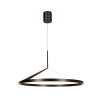 Lampa wisząca LED aluminiowa srebrna okrąg klasyczna minimalistyczna ściemnialna APPLAUSE 23400/80/15 Lucide